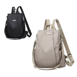 Oxford Backpack School Bag Travel Rucksack Satchel Tote