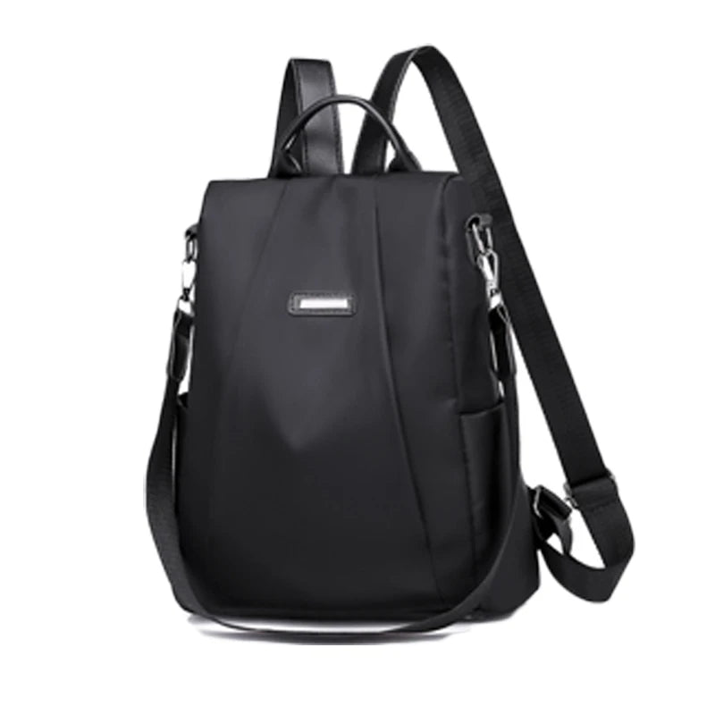 Oxford Backpack School Bag Travel Rucksack Satchel Tote