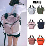 Women Canvas Backpack School Book Bag Satchel Shoulder Rucksack