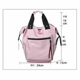 Women Canvas Backpack School Book Bag Satchel Shoulder Rucksack