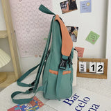 Girls Laptop Rucksack School Book Bag Style Patch