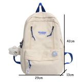 Teenage Girls Laptop Rucksack Student Shoulder School Bag