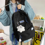 Teenage Girls Laptop Rucksack Student Shoulder School Bag