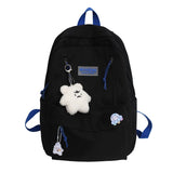 Teenage Girls Laptop Rucksack Student Shoulder School Bag