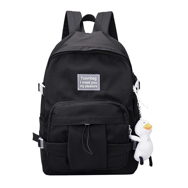 Women Backpack Teen Girl School Bags Female Mochila Bagpack Pack Nylon