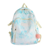 Tie Dye Women Backpack for School and Travel