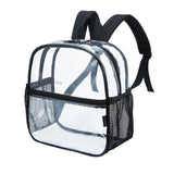 Women Backpack Transparent PVC Bag Female Girls College Students Bookbag