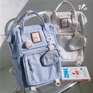 Women Backpack Travel Teenagers Laptop High Capacity Casual Waterproof Bag