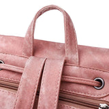 Women Backpack Waterproof Anti-theft Lightweight PU Leather Shoulder Bag