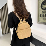 Women Backpack Waterproof Leather Ipad Backpack Large Capacity