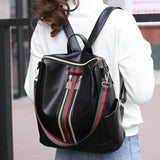 Waterproof Nylon Transformer Backpack for Women