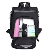 Waterproof Oxford Cloth Women Backpack for School and Travel