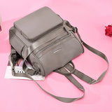 Waterproof Oxford Cloth Women Backpack for School and Travel