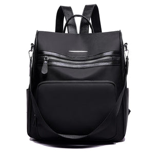 Waterproof Oxford Cloth Women Backpack for School and Travel