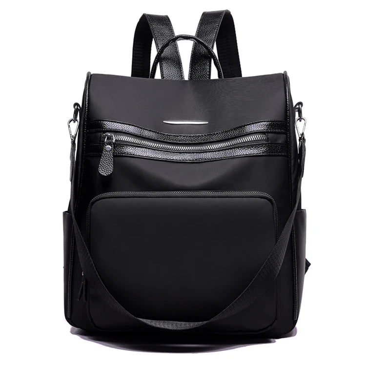 Waterproof Oxford Cloth Women Backpack for School and Travel