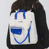 Women Backpack School Bag For Teenage Girl Waterproof Nylon Travel Backpack