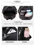 Women Small PU Leather Backpack for Teens Lady Shoulder