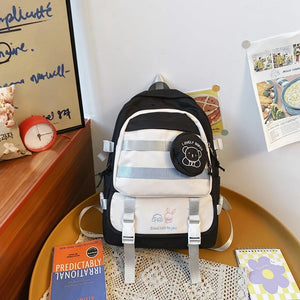 Women Backpack with Purse Stylish School Bookbag for Teen Girls
