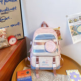 Women Backpack with Purse Stylish School Bookbag for Teen Girls