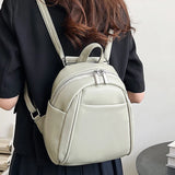 Women Backpacks High Leather Travel Backpack Small School Bags