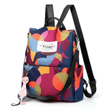 Women Backpacks Oxford Anti-Theft Shoulder Bags Girls Travel Backpack