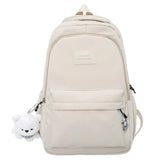 Women Backpacks Multi-pockets Letter Embroidery Casual Tote High Street Harajuku