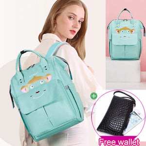Women Diaper Backpack Multi-functional Mummy Travel Bag