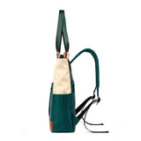 Waterproof Nylon Backpack for Teenage Girls, School Bags, Shoulder Bag