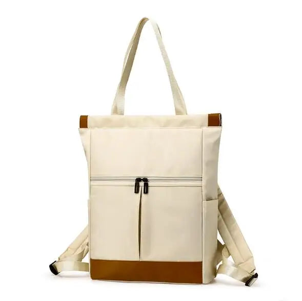 Waterproof Nylon Backpack for Teenage Girls, School Bags, Shoulder Bag