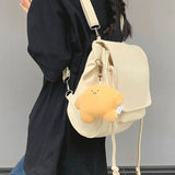 Japanese Preppy Style Waterproof Backpack Student Large Capacity