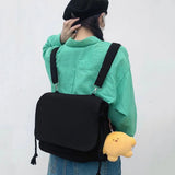 Japanese Preppy Style Waterproof Backpack Student Large Capacity