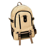 Canvas Travel Backpack Large Capacity Shoulder Bag