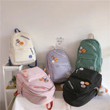 Large Capacity Women Backpack for College Travel Laptop Schoolbag