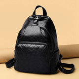 Leather Women Anti-theft Backpacks Shoulder Bags School Rucksacks Mochilas