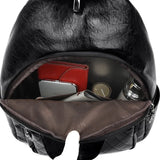 Leather Women Anti-theft Backpacks Shoulder Bags School Rucksacks Mochilas