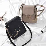 Women Backpacks Mini PU Leather Bags Teenage Girls Schoolbags