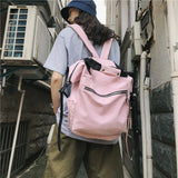 Women Backpacks Multifunction Big Pocket Top-Handle Bag Large Capacity Bag