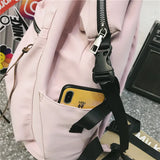 Women Backpacks Multifunction Big Pocket Top-Handle Bag Large Capacity Bag