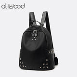 Nylon Oxford Rivet Backpack for Teen Girls Travel - Famous Brand Rucksack