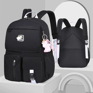 Waterproof Multi-Pocket School Backpack Student Female Bag
