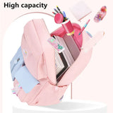 Waterproof Multi-Pocket School Backpack Student Female Bag