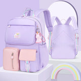 Waterproof Multi-Pocket School Backpack Student Female Bag
