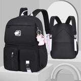 Waterproof Multi-Pocket School Backpack Student Female Bag