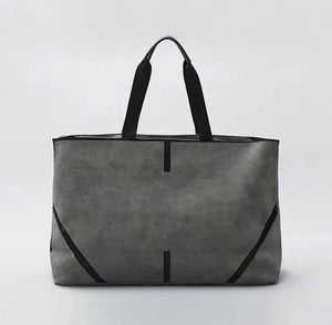 Women Bag Ladies PU Large-capacity Suede Shoulder Pack Retro Casual Handbag