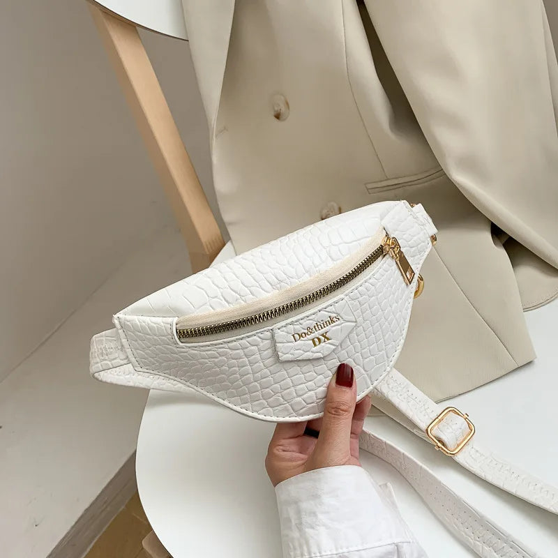 Candy Waist Bag Chain Banana Belt Bag Women Waist Pack