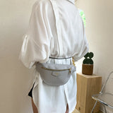 Candy Waist Bag Chain Banana Belt Bag Women Waist Pack