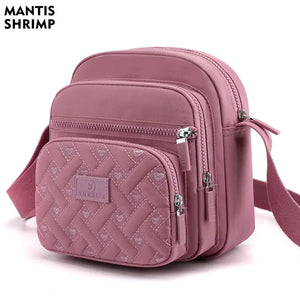 Casual Women Shoulder Bag Nylon Female Handbag Waterproof Girls Messenger Bags