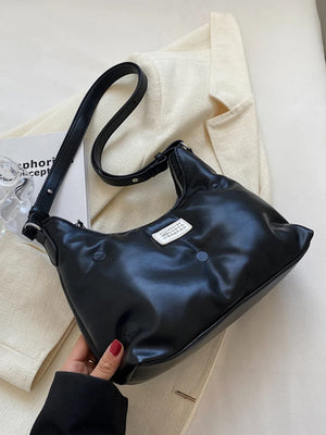 Women Messenger Bag PU Leather Crossbody Shoulder Handbag