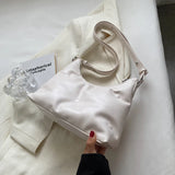 Women Messenger Bag PU Leather Crossbody Shoulder Handbag
