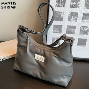 Women Messenger Bag PU Leather Crossbody Shoulder Handbag